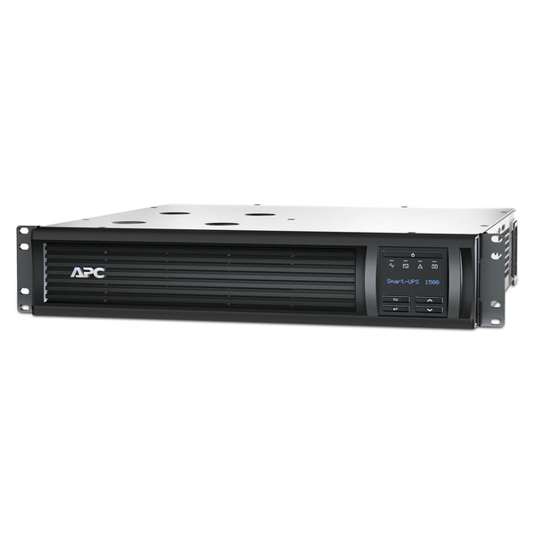 APC Smart-UPS SMT1500R2X122 1500VA 2U Rackmount Line-Interactive UPS, 120V, LCD, AVR, 6x NEMA 5-15R