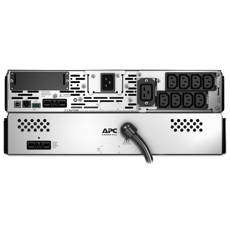 APC Smart-UPS X 2200VA Rack/Tower 2U, 208–230V, 8x C13 + 1x C19, SmartSlot, Extended Runtime