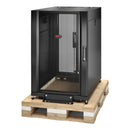 APC NetShelter SX 18U Server Rack Enclosure w/ Shock Packaging, Black [AR3006SP]