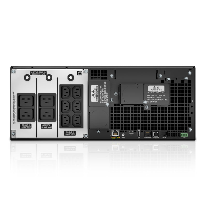 APC Smart-UPS SRT 6kVA 230V Rackmount 4U UPS with Network Card & Extended Runtime