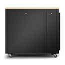 APC NetShelter AR4017A Soundproof 17U Server Rack Enclosure, 120V, Maple Finish, TAA Compliant