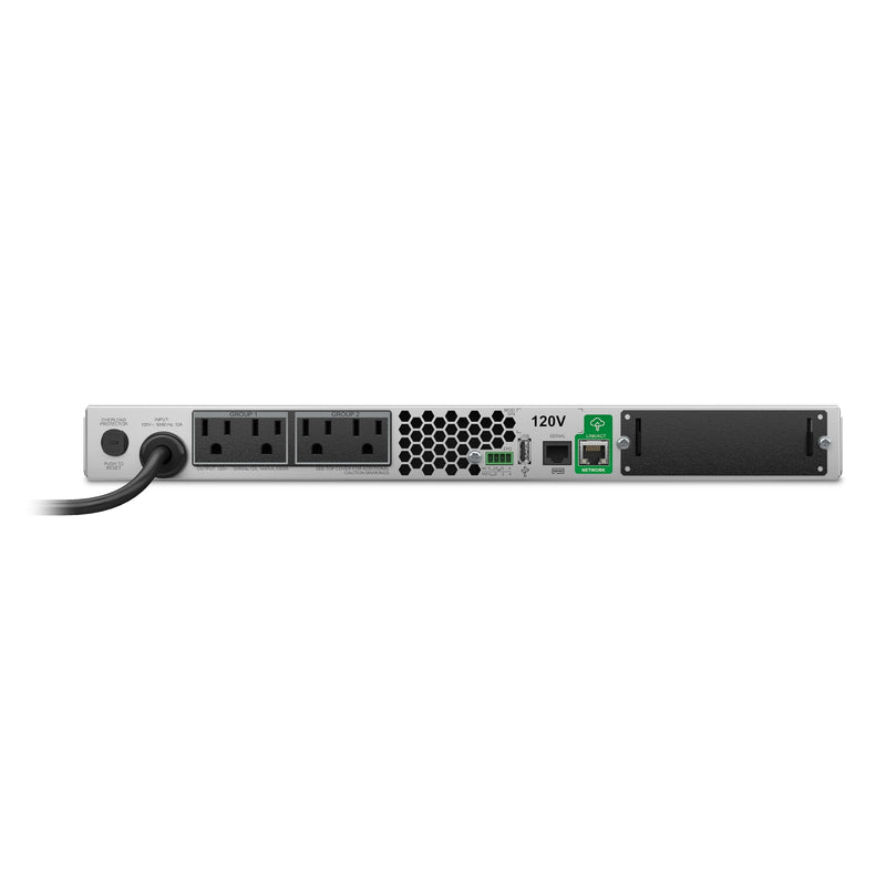 APC Smart-UPS 1500VA 1U Rackmount UPS, Line Interactive, 120V (SMT1500RM1UC)
