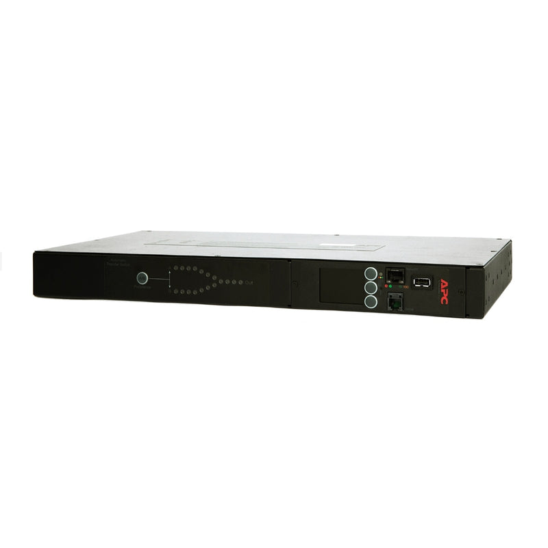 APC Rack ATS, 230V, 16A, C20 In, 8x C13 & 1x C19 Out | AP4423