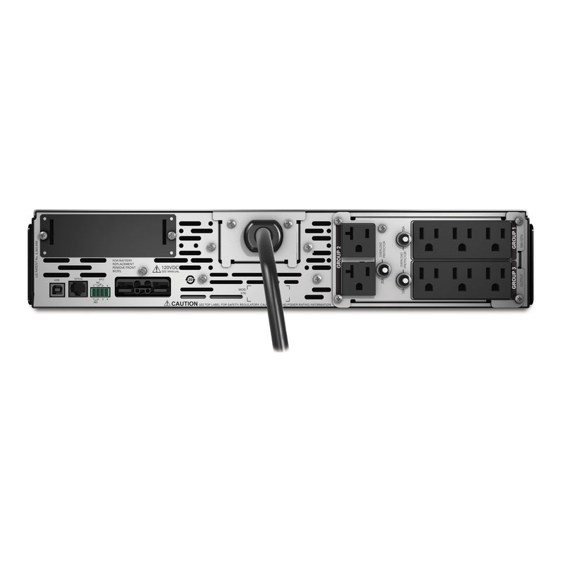 APC Smart-UPS X 2200VA Rack/Tower UPS, 120V, 2U, 8 NEMA Outlets, SmartSlot