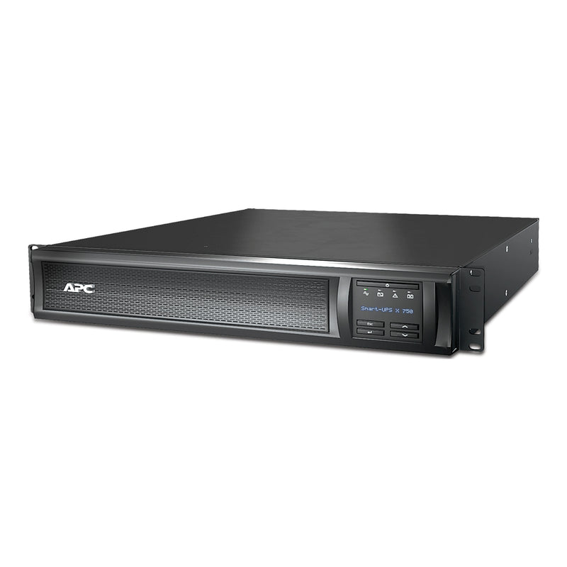 APC Smart-UPS X 750VA 2U Rack/Tower, 120V, 8x NEMA 5-15R, SmartConnect + NMC