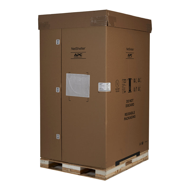 APC NetShelter SX AR3307SP 48U Server Rack Enclosure w/ Shock Packaging, Black