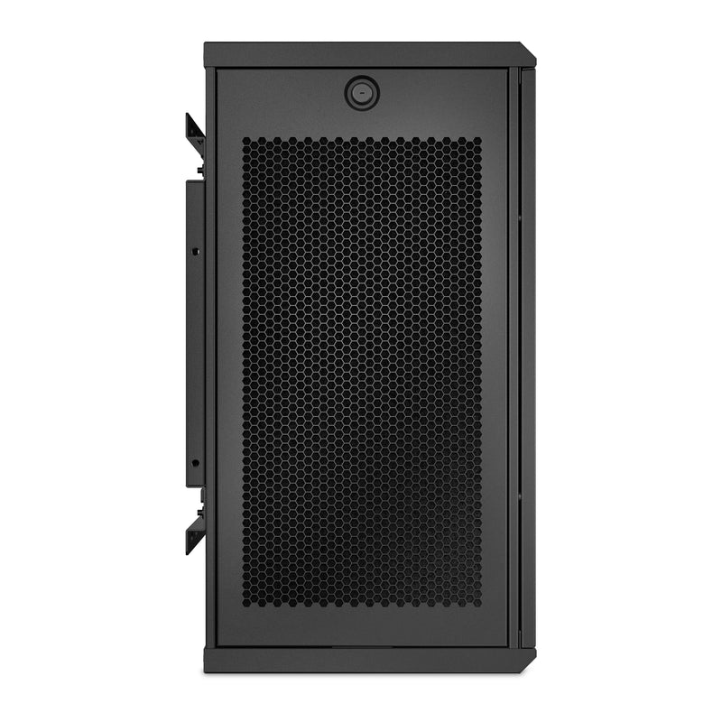 APC NetShelter AR106V 6U Low-Profile Wallmount Rack Enclosure – 30" Depth, 120V Fans