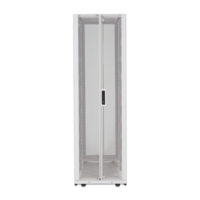 APC NetShelter SX 42U Server Rack Enclosure, 600x1200mm, White [AR3300W]
