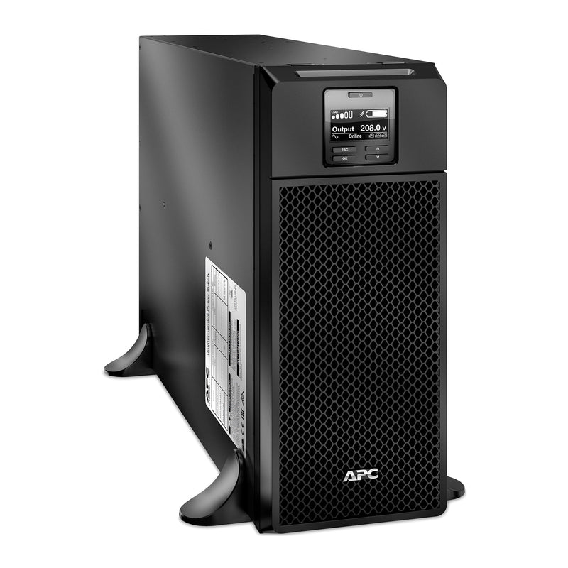APC Smart-UPS On-Line 6kVA 208V Tower UPS, 6x C13 & 4x C19, Network Card, Extended Runtime