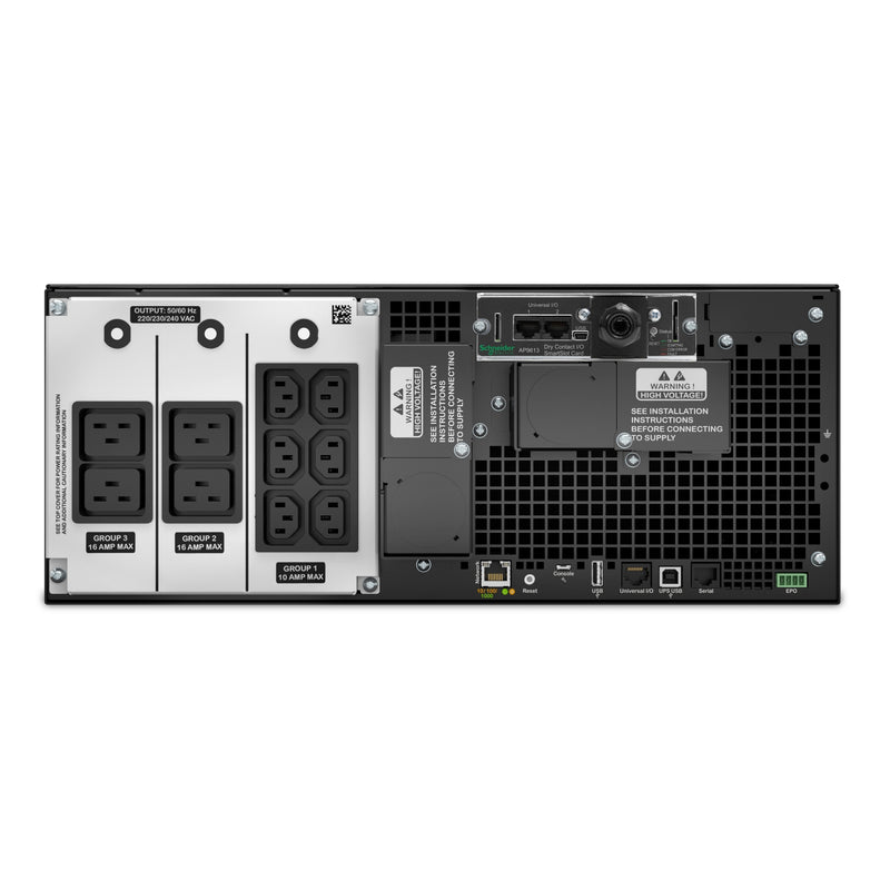 APC Smart-UPS SRT 6000VA RM 230V Marine, 4U, LCD, Network Card, Ext. Runtime