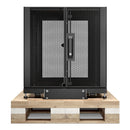 APC NetShelter SX 12U Server Rack Enclosure with Shock Packaging – Black