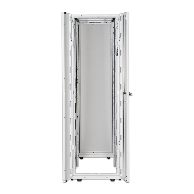 APC NetShelter SX 42U Server Rack Enclosure, 600x1200mm, White [AR3300W]