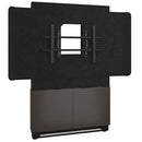 Middle Atlantic Forum Floor-to-Wall Mounted Display Stand for 65-75" Displays - Model 4875FW-CA3B FM-DS-4875FW-CA3B Middle Atlantic