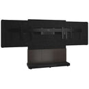 Middle Atlantic Forum Free-Standing 66" Dual Display Stand for 50-55" Displays FM-DS-6675FS-HA3B Middle Atlantic