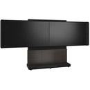 Middle Atlantic Forum Free-Standing 66" Dual Display Stand for 65-75" Displays FM-DS-6675FS-JA3B Middle Atlantic