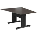 Middle Atlantic Forum 59" Angled Table - 30" Height for 3-5 People FM-TAN-0595430-A3B Middle Atlantic