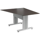 Middle Atlantic Forum 59" Angled Table - 30" Height - Seats 3-5 People FM-TAN-0595430-A3W Middle Atlantic