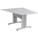 Midat Forum 59-Inch Angled Table - 30-Inch Height FM-TAN-0595430-D8W Middle Atlantic
