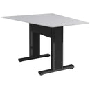 Middle Atlantic Forum 59" Angled Table - Perfect for 3-5 People FM-TAN-0595438-D8B Middle Atlantic