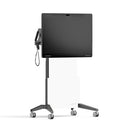 Salamander Designs FPS1/EL/CSP55/GG Electric Lift Mobile Stand for Webex Board Pro 55 – Graphite Gray