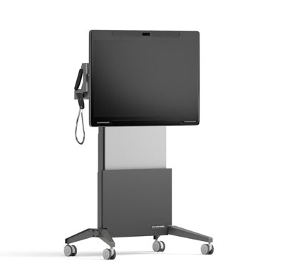 Salamander Designs FPS1/EL/CSP55/GG Electric Lift Mobile Stand for Webex Board Pro 55 – Graphite Gray