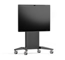 Salamander Designs FPS1XL/FH/CSP75/GG XL Fixed Height Mobile Stand for Webex Board Pro 75 – Graphite Gray