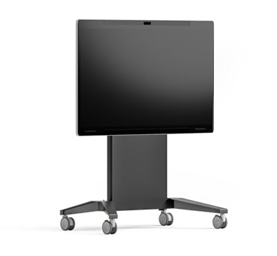 Salamander Designs FPS1XL/FH/CSP75/GG XL Fixed Height Mobile Stand for Webex Board Pro 75 – Graphite Gray