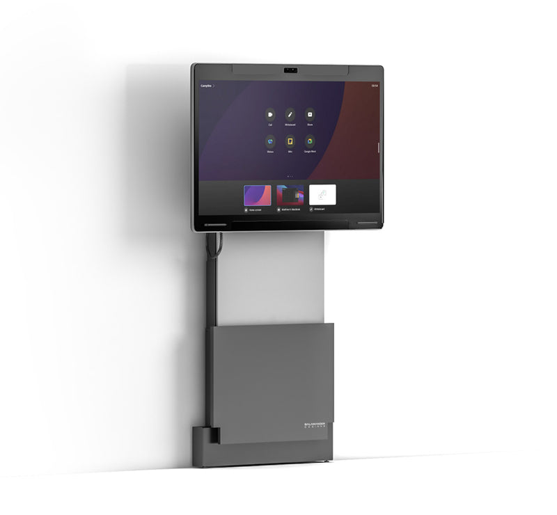 Salamander FPS2WXL/EL/CSP55 Electric Wall Stand for Webex® Board Pro 55