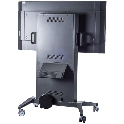 Salamander FPS1/FH/GG Fixed Height Mobile Stand for Interactive Displays – Graphite Gray