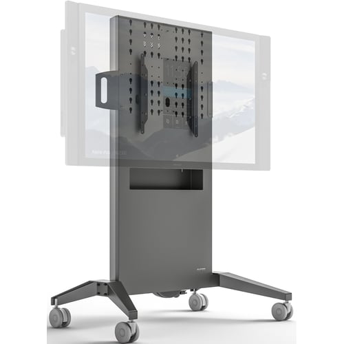 Salamander FPS1/FH/GG Fixed Height Mobile Stand for Interactive Displays – Graphite Gray