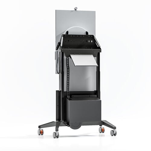 Salamander FPS2/EL/GG/VW Electric Lift Mobile Stand, Very White