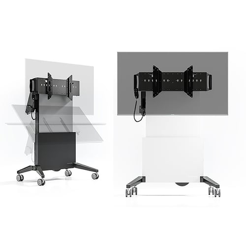 Salamander FPS2/ELT/GG Electric Lift & Tilt Mobile Stand – Graphite Gray