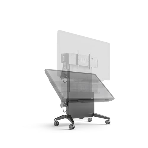 Salamander FPS2/ELT/GG Electric Lift & Tilt Mobile Stand – Graphite Gray