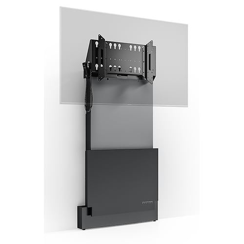 Salamander FPS2W/EL/GG Electric Lift Wall Stand for Interactive Displays – Graphite Gray