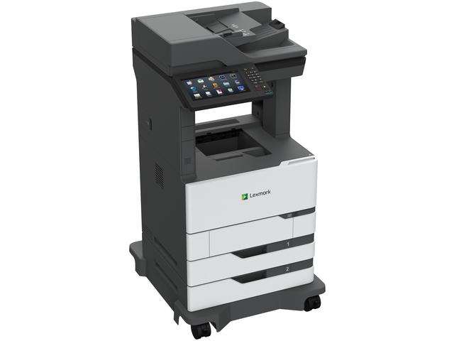 Lexmark MX822ade Monochrome Laser Multifunction Printer – 55 ppm, Duplex, Touchscreen