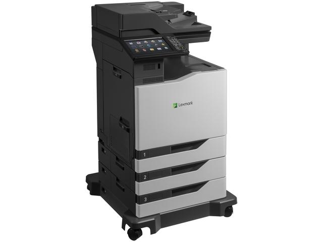 Lexmark CX825dte Color Laser Multifunction Printer – 55 ppm, Duplex, 10" Touchscreen, High-Yield Toner, 42K0041