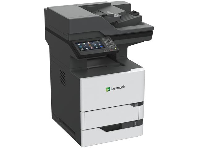 Lexmark MX722adhe Laser Multifunction Printer - Monochrome - 70 ppm - Duplex - TAA Compliant
