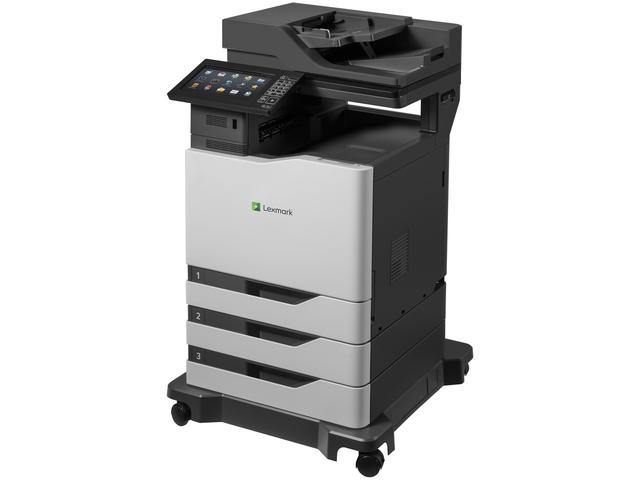 Lexmark CX825dte Color Laser Multifunction Printer – 55 ppm, Duplex, 10" Touchscreen, High-Yield Toner, 42K0041