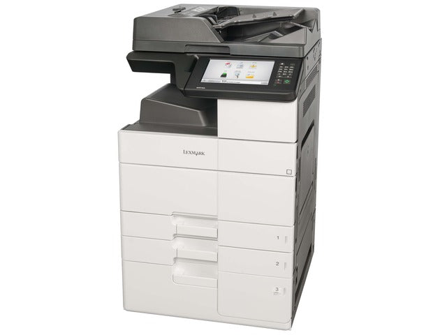 Lexmark MX912dxe Monochrome Multifunction Laser Printer – A3, 65 ppm, Finishing Options