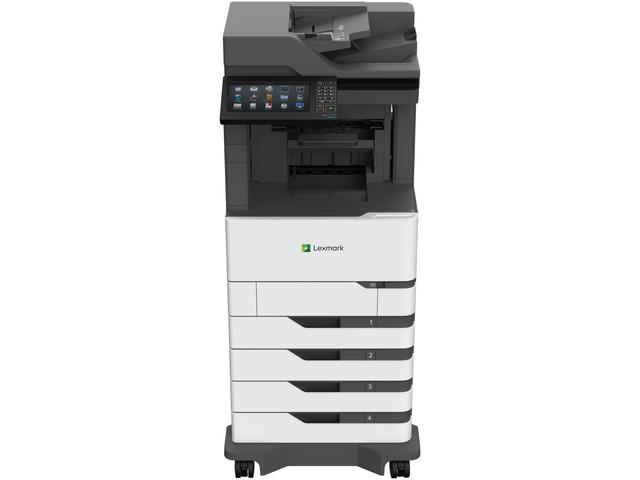 Lexmark MX822ade Monochrome Laser Multifunction Printer – 55 ppm, Duplex, Touchscreen