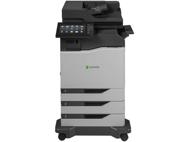 Lexmark CX825de Color Laser Multifunction Printer – 55 ppm, Duplex, 10" Touchscreen