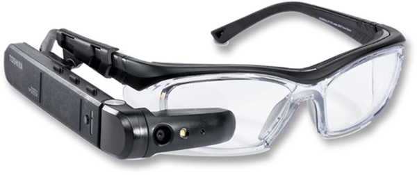 Dynabook DynaEdge AR Smart Glasses DG-100-C0206D (Intel Core m7-6Y75, 16GB, 256GB SSD, Fingerprint Reader, Dual Band AC 8260+BT)