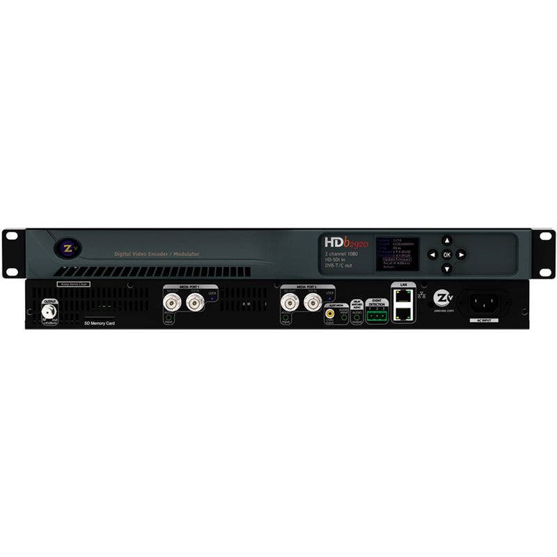 HD Bridge 2000 Series 2 Channel HD-SDI Video Encoder/QAM Modulator ZEEVEE