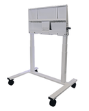 SMART Electric Height-Adjustable Wall Stand for Interactive Displays – White (WSE-510-W)