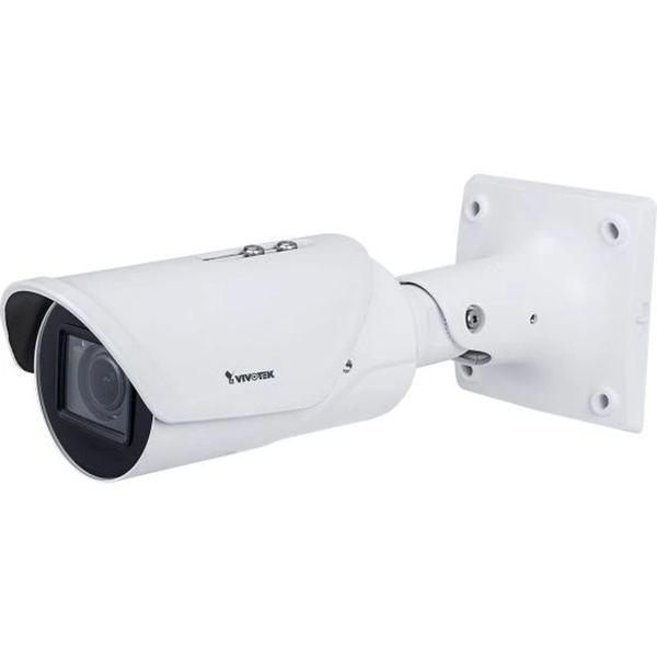 Vivotek IB837-HT-90-1Y 5MP Outdoor Bullet IP Security Camera with Motorized 2.7-13.5mm Lens, Built-In IR, and 1-Year Cloud License