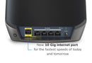 NETGEAR Orbi AX6000 Tri-Band Mesh WiFi 6 System Black Edition (RBK863SB-100NAS)