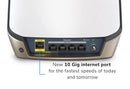NETGEAR Orbi 860 Series AX6000 Tri-Band Mesh WiFi 6 System with 3-Pack Coverage (RBK863S-100NAS)