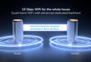 NETGEAR Orbi 970 Series Quad-Band WiFi 7 Mesh System 3-Pack (RBE973S-100NAS)