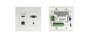 Kramer KIT-401/US-D(W) 4K Auto-Switcher/Scaler Kit with White US-D Wall Plate