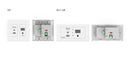 Kramer WP-SW2-EN7/US-D(W) 4K AVoIP Wall-Plate Encoder with HDMI & USB-C